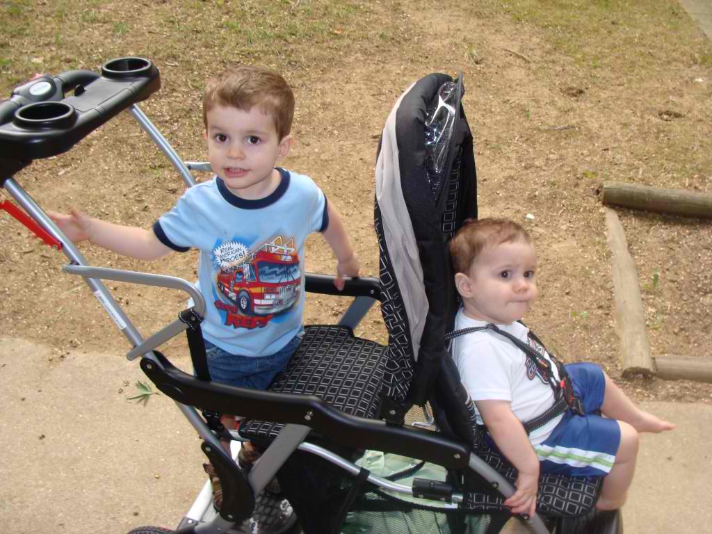 compare sit and stand strollers