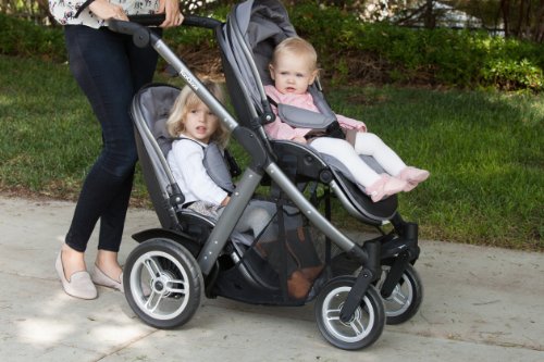 5 child stroller